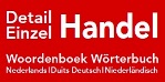 Dutch/German dictionary for the retail